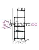 Стелаж 5 рафта за съхранение кухня и баня